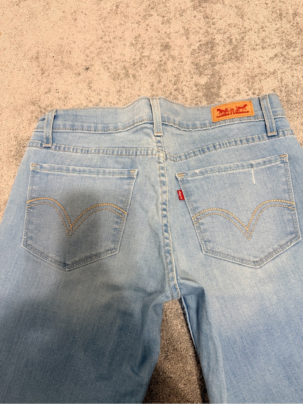 Levi’s Light Blue Women's Straight-Leg Jeans - Picture 5 of 6